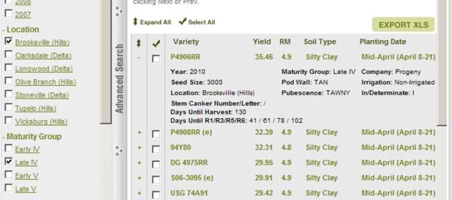 Soybean Variety Selection Tool