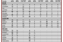 Insect Trap Counts, August 15, 2012