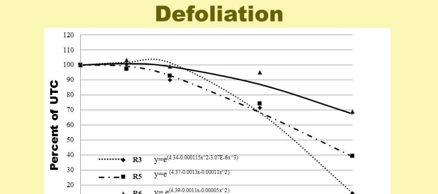 Yield Loss from Defoliators in Soybean and Insecticide Termination