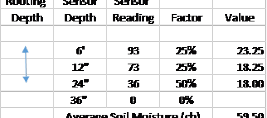 Moisture Sensor’s Role in Irrigation Initiation.