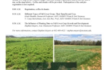 Cover Crop Turn Row Talk- Thursday March 31, 2016 (Pontotoc, MS)