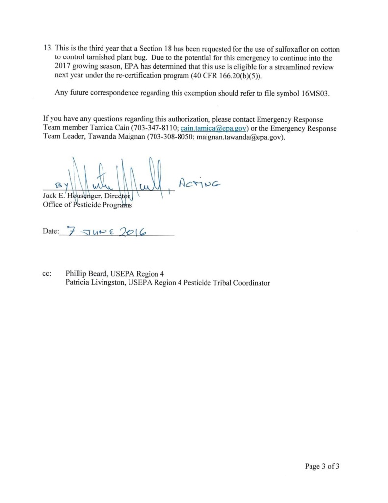 16-MS-03 Signed Authorization Letter 06-07-16 2
