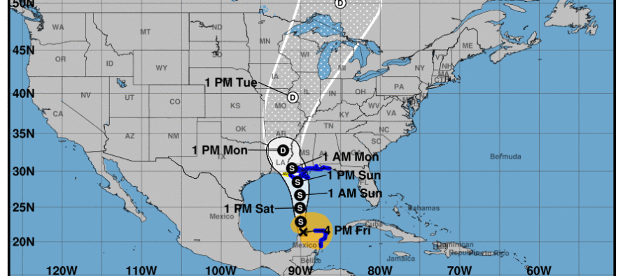 Irrigation after Cristobal