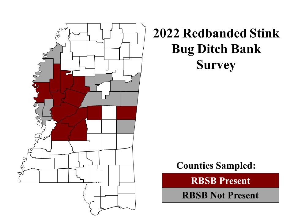 2009 Fillable MS County Map Mississippi Crop Situation