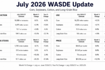 July WASDE Highlights Tighter Rice Supplies